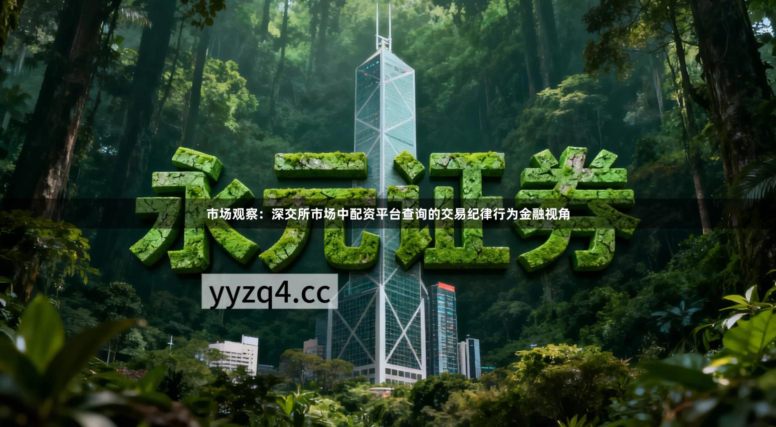 市场观察：深交所市场中配资平台查询的交易纪律行为金融视角